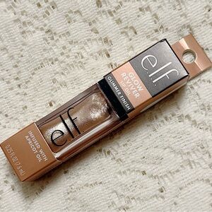 New e.l.f. Glow Reviver Lip Oil Glimmer Shade Crystal Baller - 0.25 fl oz